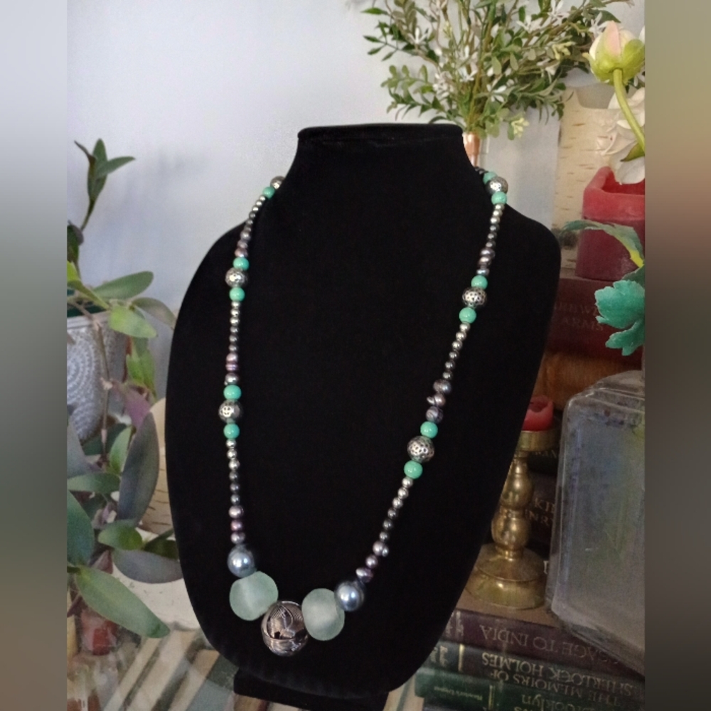 Bohemian Multi-Color Beaded Necklace